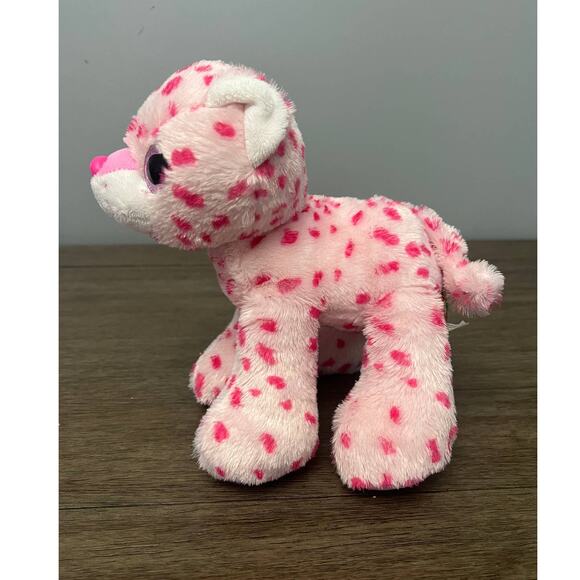 Adorable‎ Pink Valentine's Day Leopard by Adventure Planet 9" - Picture 2 of 4
